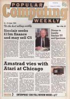 Popular Computing Weekly Vol 4 No 23 - 6-12 June 1985