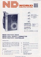 Nord ND ND529, ND536 & ND556 Data Sheet