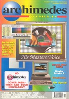 Acorn Archimedes World - November 1991