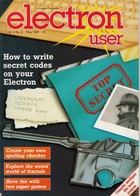 Electron User - May 1987
