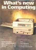 What's new in Computing - May 1981