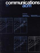 Communications of the ACM - January 1974