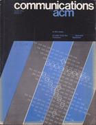 Communications of the ACM - October 1973