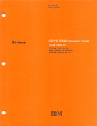 OS/VS TCAM Debugging Guide TCAM Level 10