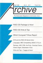Archive - April 1989