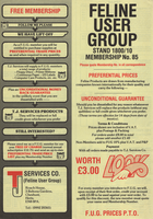 Feline User Group Flyer