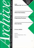 Archive - September 2002