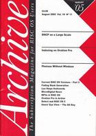 Archive - August 2005