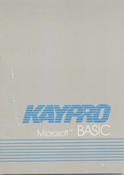 Kaypro Microsoft Basic