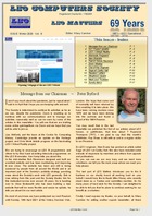 LEO Computers Society, LEO MATTERS, Issue Autumn 2020  Vol. 8