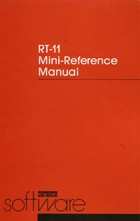 RT-11 Mini-Reference Manual