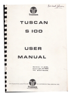 Transam Tuscan S100 User Manual