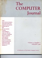 The Computer Journal August 1968