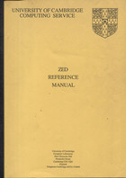 ZED Reference Manual