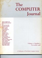 The Computer Journal November 1968