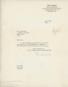 62447  Termination of Public Relations services, 11 June 1956