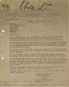62459  Correspondence with M.A. Horta Severino, Roiz Limitada, Jan-Feb 1959
