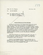62464  Progress Meetings and Policy Meetings, 12 June 1959