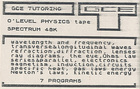 O Level Physics Tape