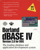Borland dBase IV (Version 2.) (3.5" Floppy Disk)