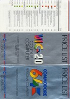 Commodore Computer Price List