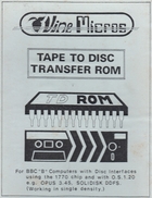 Tape To Disc Transfer