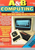 A&B Computing - July/August 1984