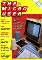 The Micro User - June 1987 - Vol 5 No 4