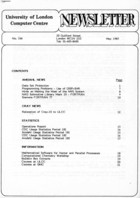 ULCC News May 1983 Newsletter 166