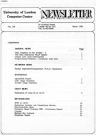 ULCC News March 1983 Newsletter 164