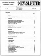 ULCC News October 1988  Newsletter 225