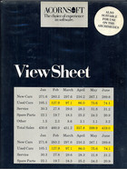 ViewSheet