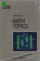 Math topics