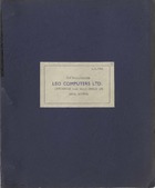 63050 LEO Systems Research Job Requirements Statement for Littlewoods, May-June 1956