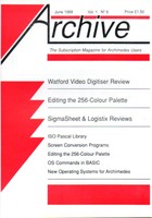 Archive - Vol 1, No 9 - June 1988