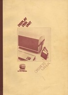 Exidy Display Disk Unit - Operators Manual