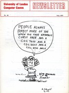 ULCC News July 1972 Newsletter 45
