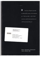 Digital Equipment Corporation - Annual Report 1985
