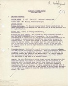 64501 Marketing Progress Report, 21st June 1961