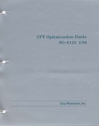 Cray - CFT Optimization Guide SG-0115 1/88