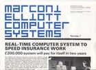 Marconi Elliott Computer Systems Number 1