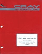 Cray IBM MVS Station Summary of Differences for UNICOS Installations