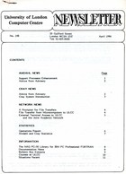 ULCC News April 1986  Newsletter 198