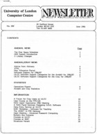 ULCC News June 1986  Newsletter 200