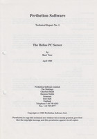 Perihelion Software Technical Reports 1-21