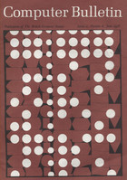 Computer Bulletin Series 2, Number 8, June 1976