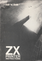 ZX Printer Instructions
