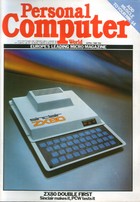 Personal Computer World - April 1980