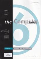 The Computer Journal 1997 Volume 40 Number 6