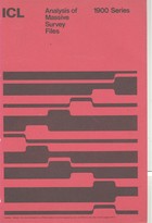 ICL 1900 Series Analysis of Massive Survey Files